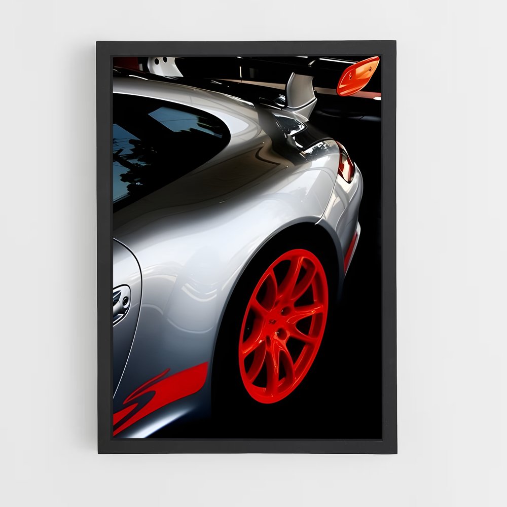 Poster exceptionnel GT RS – affiche Porsche (vue 2)